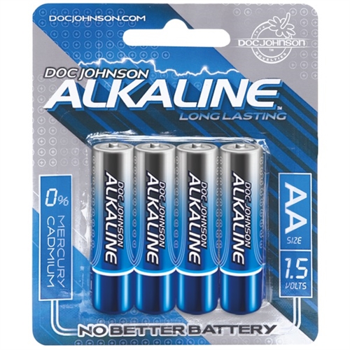 Doc Johnson - Doc Johnson Alkaline Batteries - AA - 4 Pack - Batteries