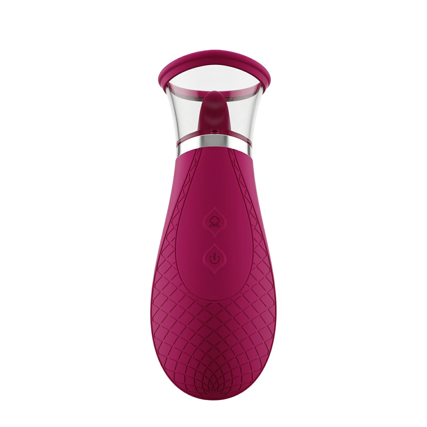 Honey Play Box - Scioness - Sucking and Licking Clitoral Stimulator - Wine Purple - Clit Stimulators