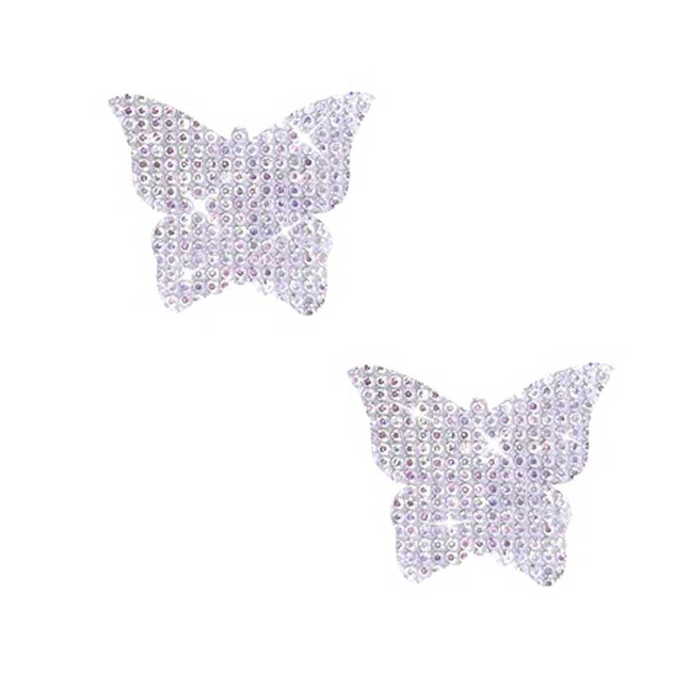 Neva Nude - Razzle Dazzle Crystal Butterfly Jewel Sparkle Body Stickers 6 Pk - Body Jewelry (Non Piercing)