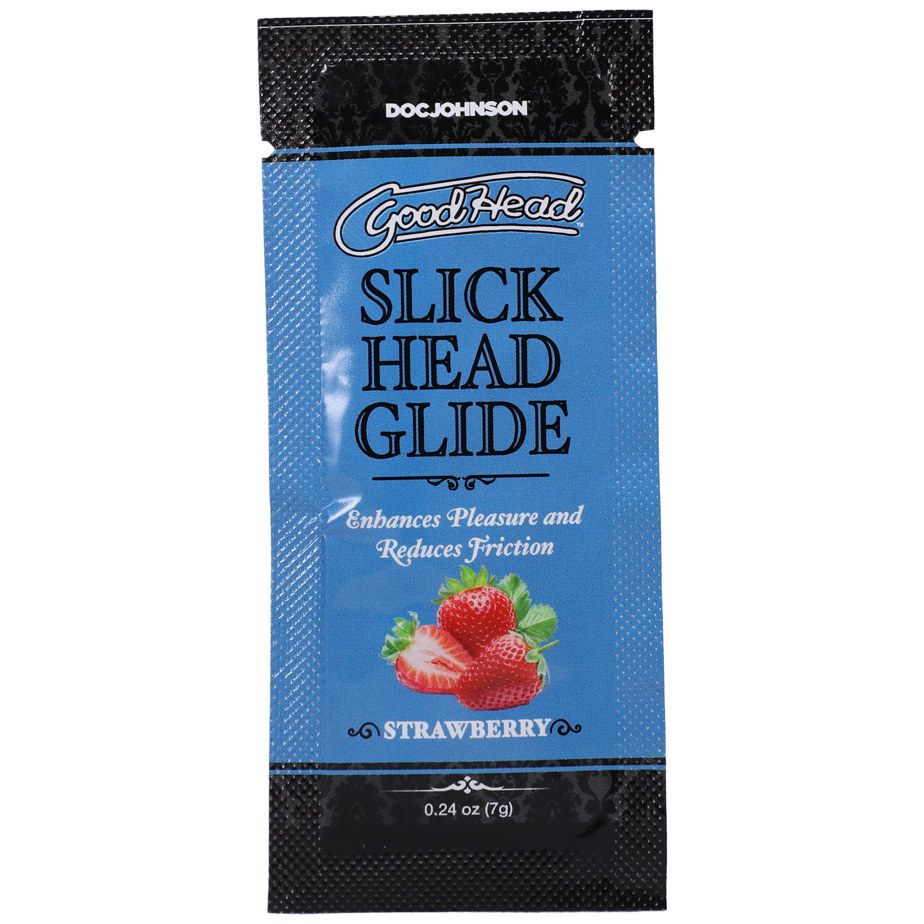 Doc Johnson - Goodhead Slick Head Glide Strawberry 0.24 Oz Bulk - Edible