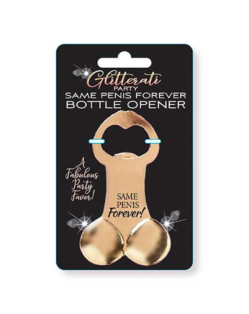 Little Genie - Gliterati Penis Bottle Opener - Party Supplies