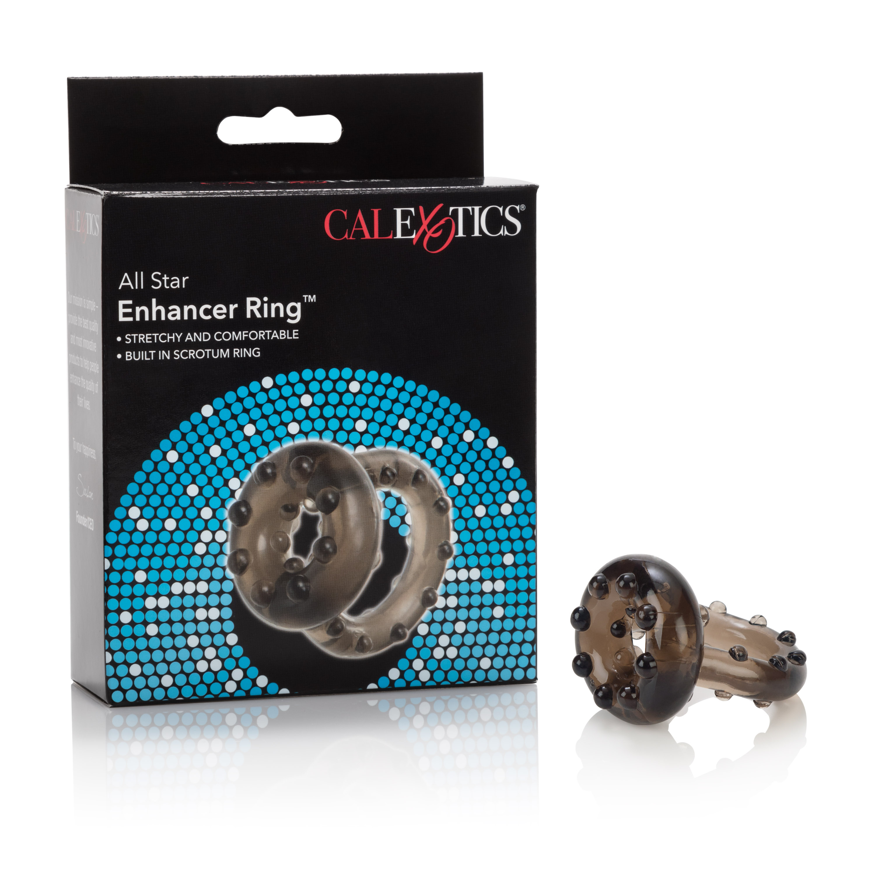 CalExotics - All Star Enhancer Ring - Smoke - Cockrings