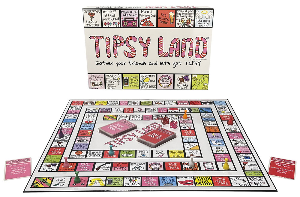 Kheper Games - Tipsy Land Board Game - Games