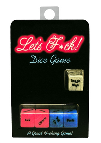 Kheper Games - Let's F*Ck! - Dice Game - Novelties & Games