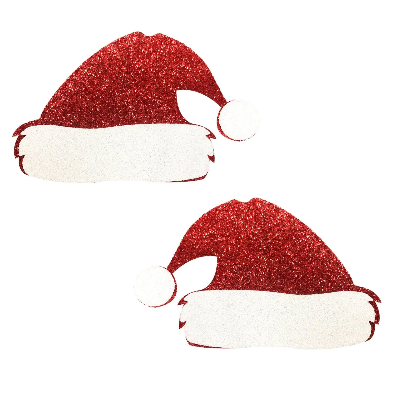 Neva Nude - Freaking Awesome Glitter Santa Hat Nipple Cover Pasties - Holiday Items
