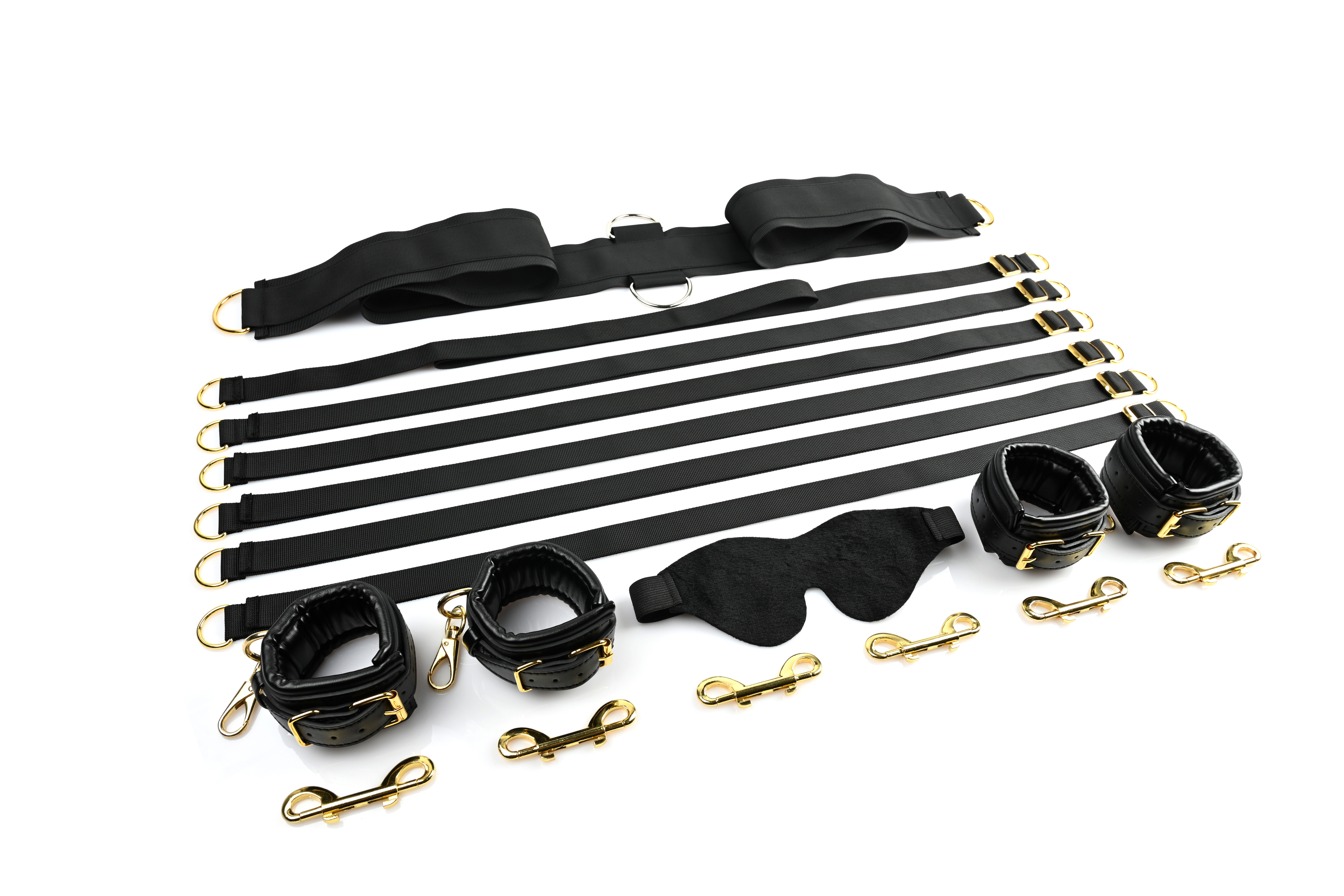 Sportsheets Sportsheets Special Edition Under the Bed Restraint Set Black