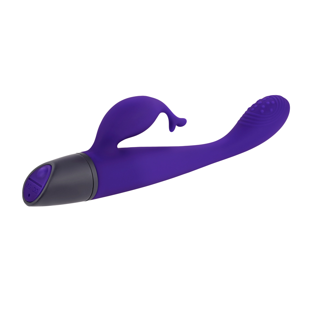 Selopa - Selopa Plum Passion Rechargeable Dual Stim Silicone Purple - Vibrators - Silicone