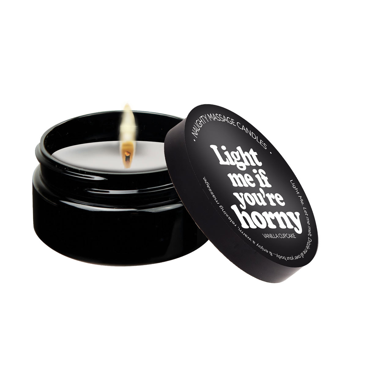 Kama Sutra - Light Me if You're Horny - Massage Candle - 2 Oz - Vanilla - Bath & Body