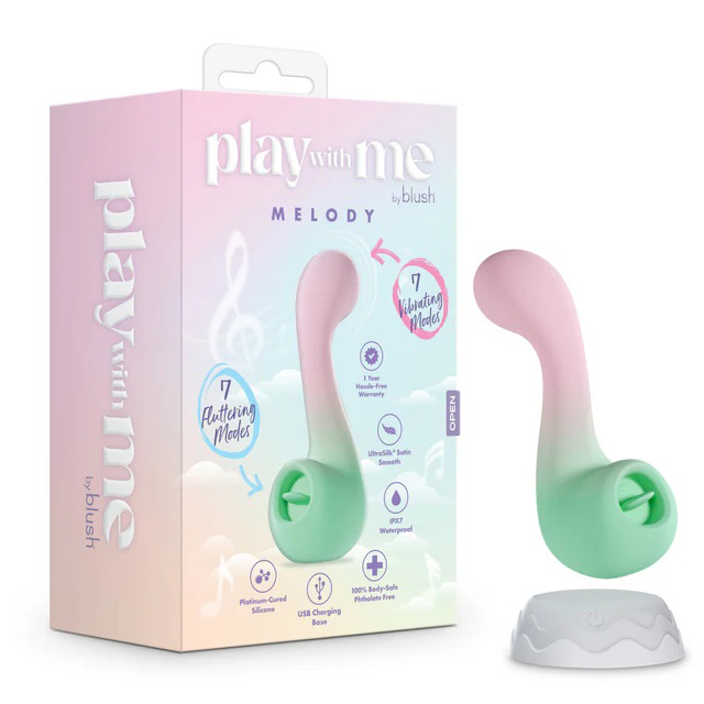 Blush - Play With Me Melody Pink - Vibrators - Silicone