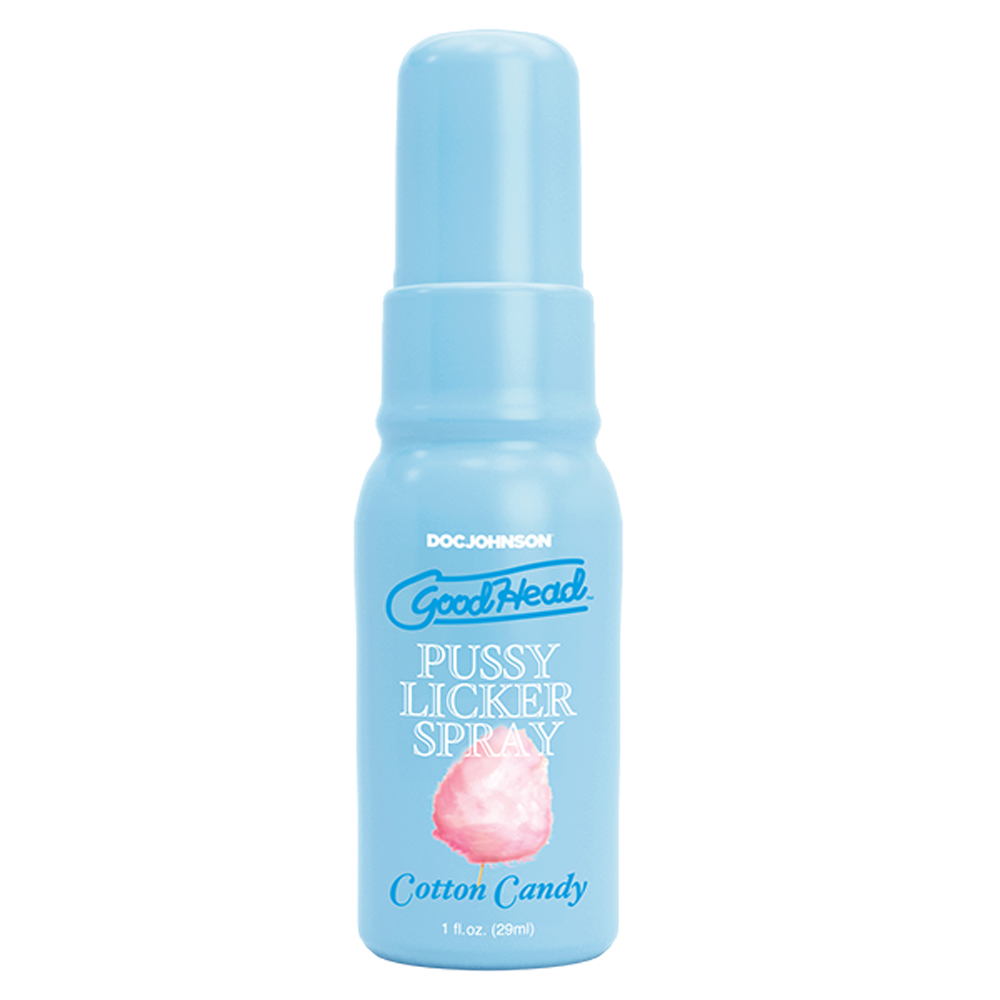 Doc Johnson - Goodhead Pussy Licker Spray Cotton Candy 1 Fl - Edible