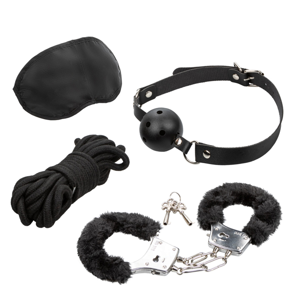 CalExotics - Pleasure Kits Explorer Collection - Black - Bondage & Fetish Toys
