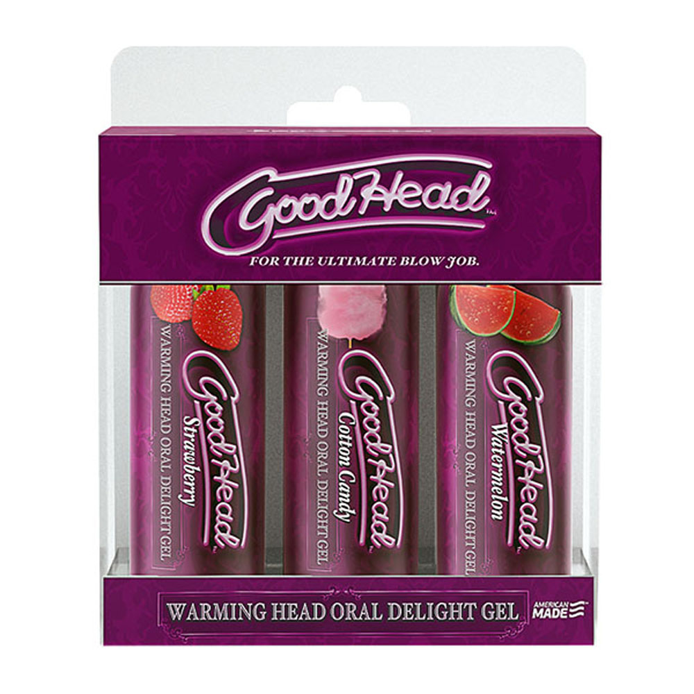 Doc Johnson GoodHead - Warming Head - 3 pack - 2 oz.