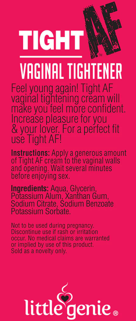 Little Genie - Tight Af- Vaginal Tightener 1.5oz - Lubricants, Creams & Glides