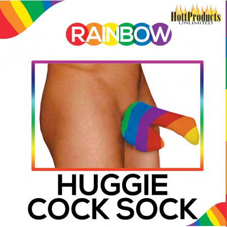 Hott Products - Rainbow Pecker Huggie Sock - Novelties & Games