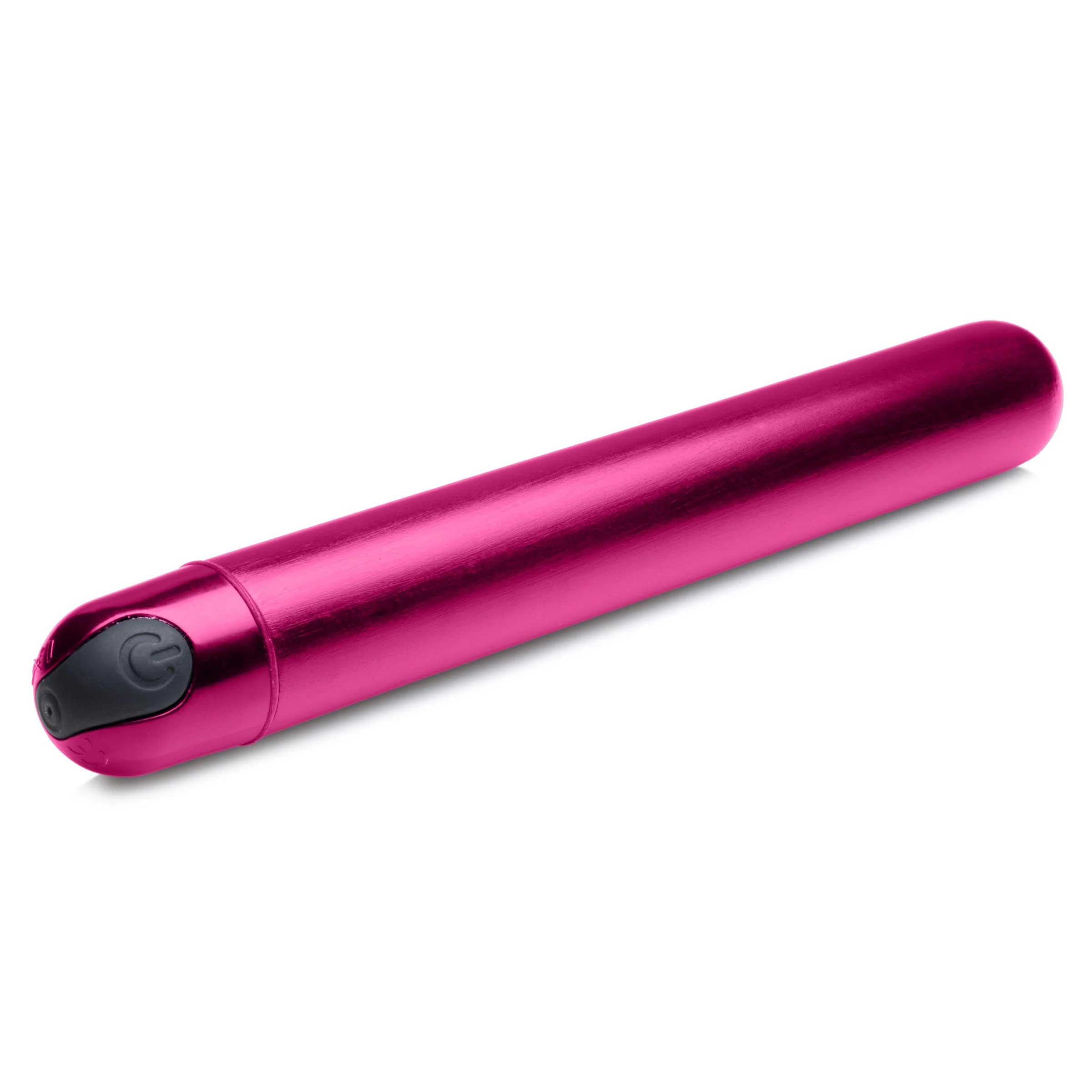 XR Brands - 10x Slim Metallic Bullet - Pink - Vibrators