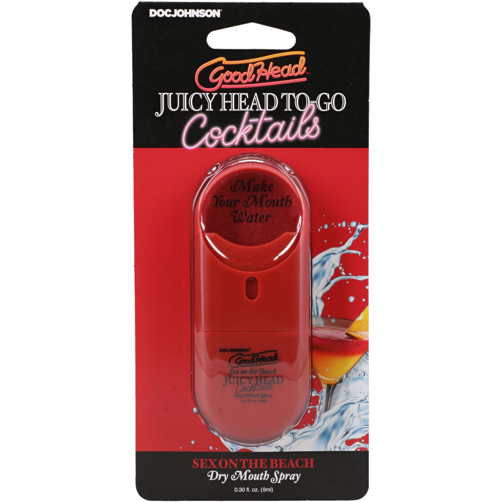 Doc Johnson - GoodHead Juicy Head Cocktails Dry Mouth Spray To-Go Sex on the Beach - Supplements & Enhancers