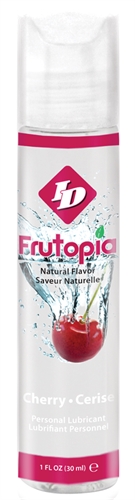 I.D. Lubricants - ID Frutopia Natural Flavor Cherry 1 Oz - Lubricants, Creams & Glides