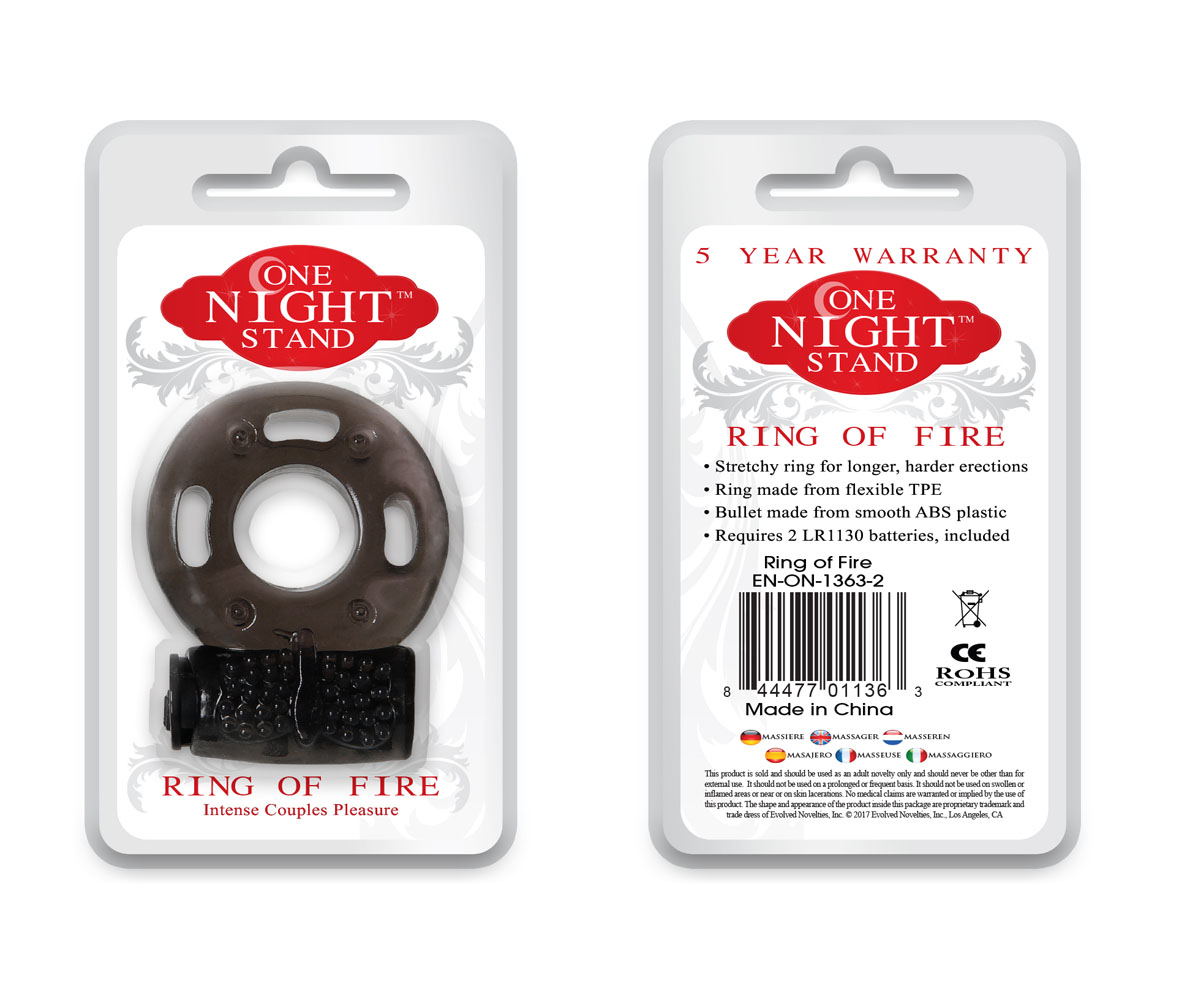 Evolved Novelties - Ring of Fire One Night Stand - Cockrings