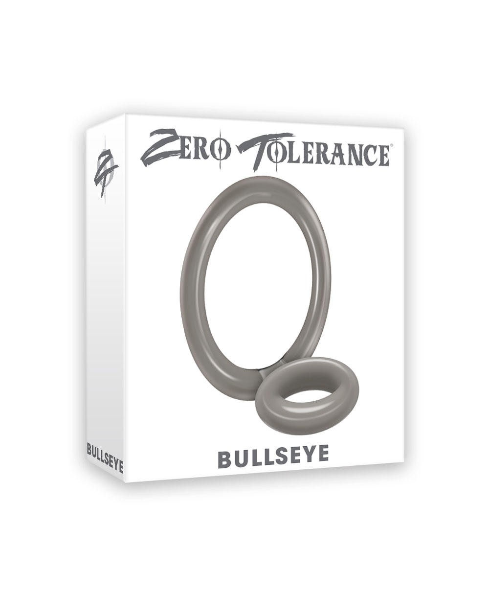 Zero Tolerance Zero Tolerance Bullseye Dual Ring Cockring Smoke