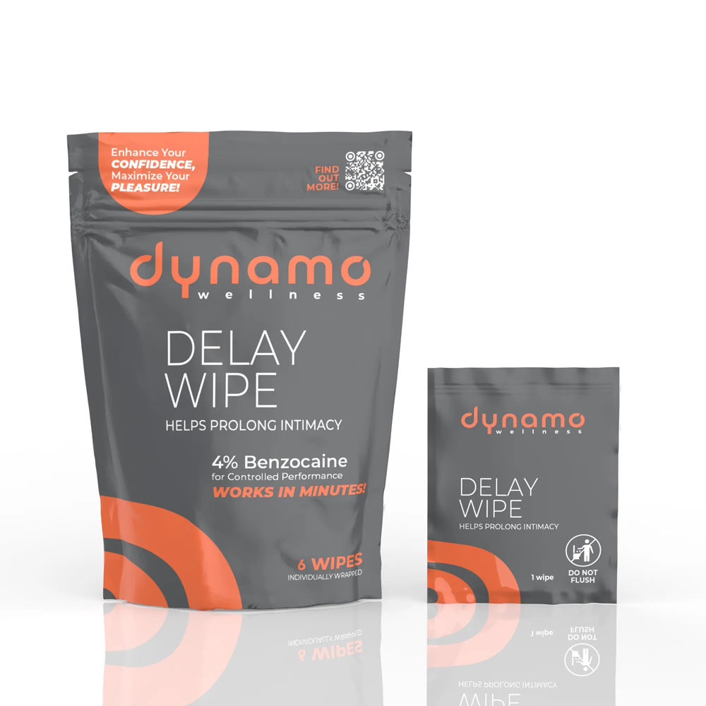 Screaming O - Dynamo Wellness Delay Wipe 4% - 6 Pack - Lubricants, Creams & Glides