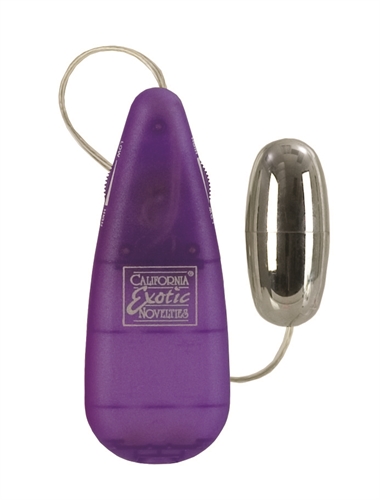 CalExotics - Teardrop Bullet - Purple - Bulk - Clit Stimulators