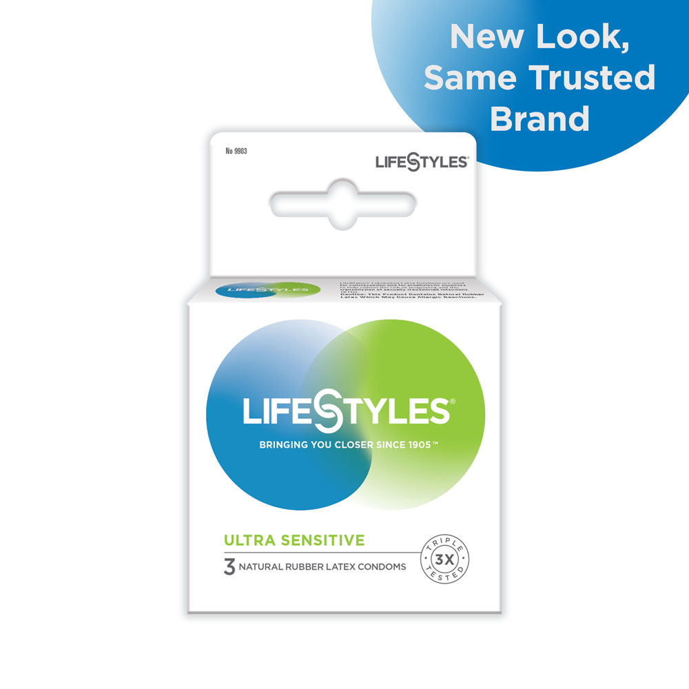 Paradise Marketing - Lifestyles Ultra Sensitive - 3 Pack - Condoms