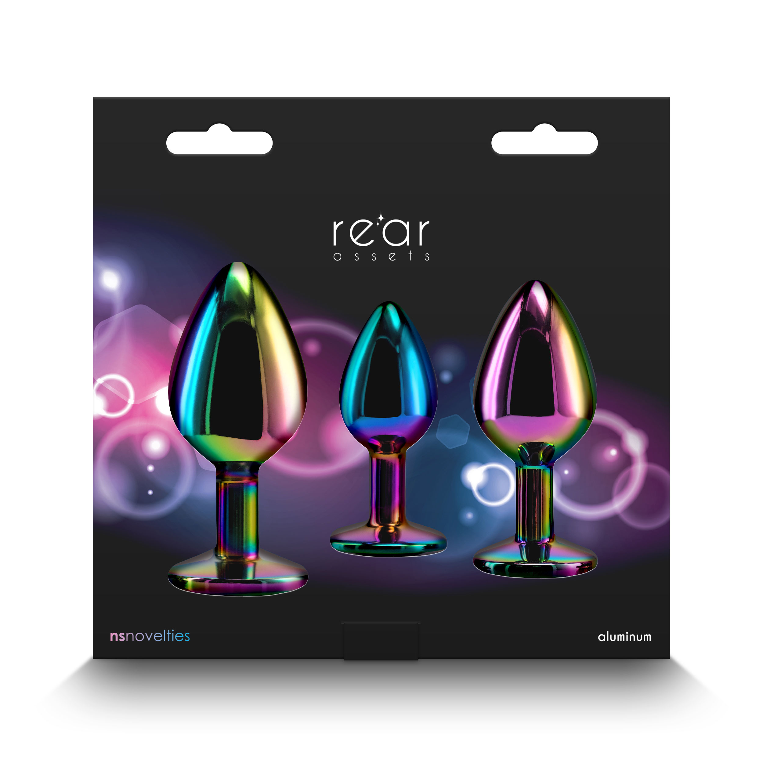 nsnovelties - Rear Assets - Trainer Kit - Multicolor - Rainbow - Anal Toys & Stimulators