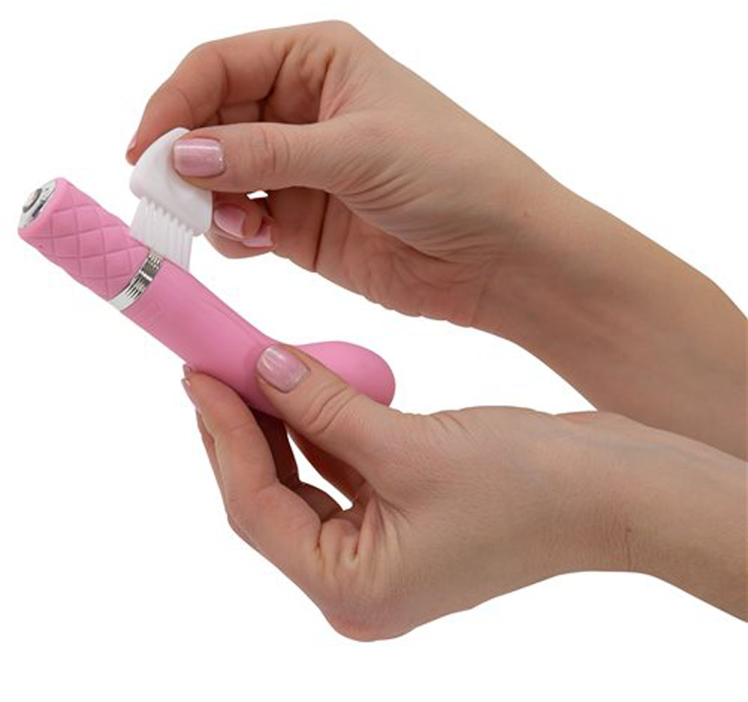 BMS - Pillow Talk Racy Mini Massager Pink - Vibrators - Silicone