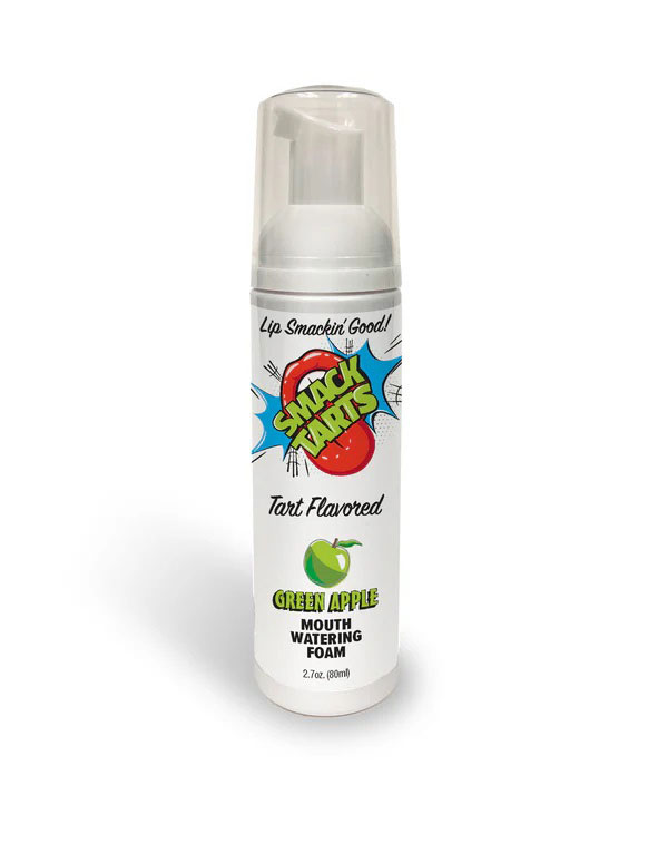 Little Genie - Smack Tarts Mouthwatering Foam Sour Green Apple 2.7 oz. - Supplements & Enhancers
