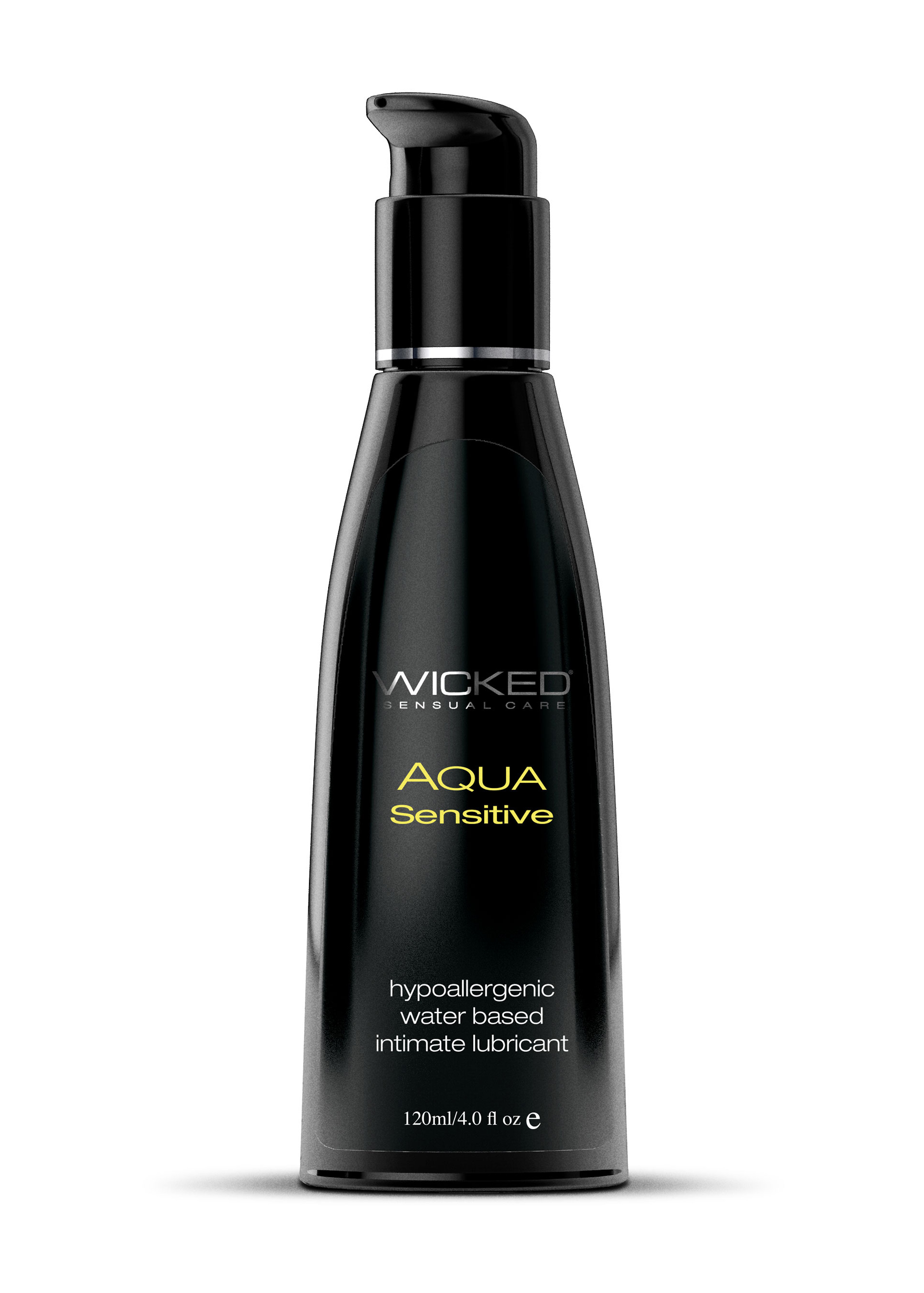 Wicked Sensual Care - Aqua Sensitive Water-Based Lubricant - 4 Fl. Oz. - Lubricants, Creams & Glides