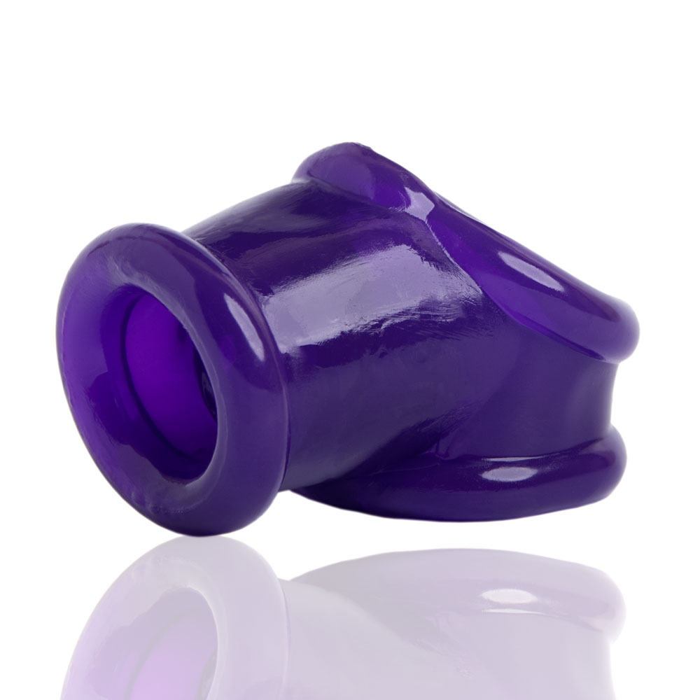 Oxballs - POWERSLING cocksling/ballstretcher, eggplant - Cockrings - TPE/TPR/Elastomers