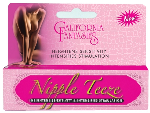 California Fantasies - Nipple Teeze - 0.5 Oz. Tube - Boxed - Lubricants, Creams & Glides