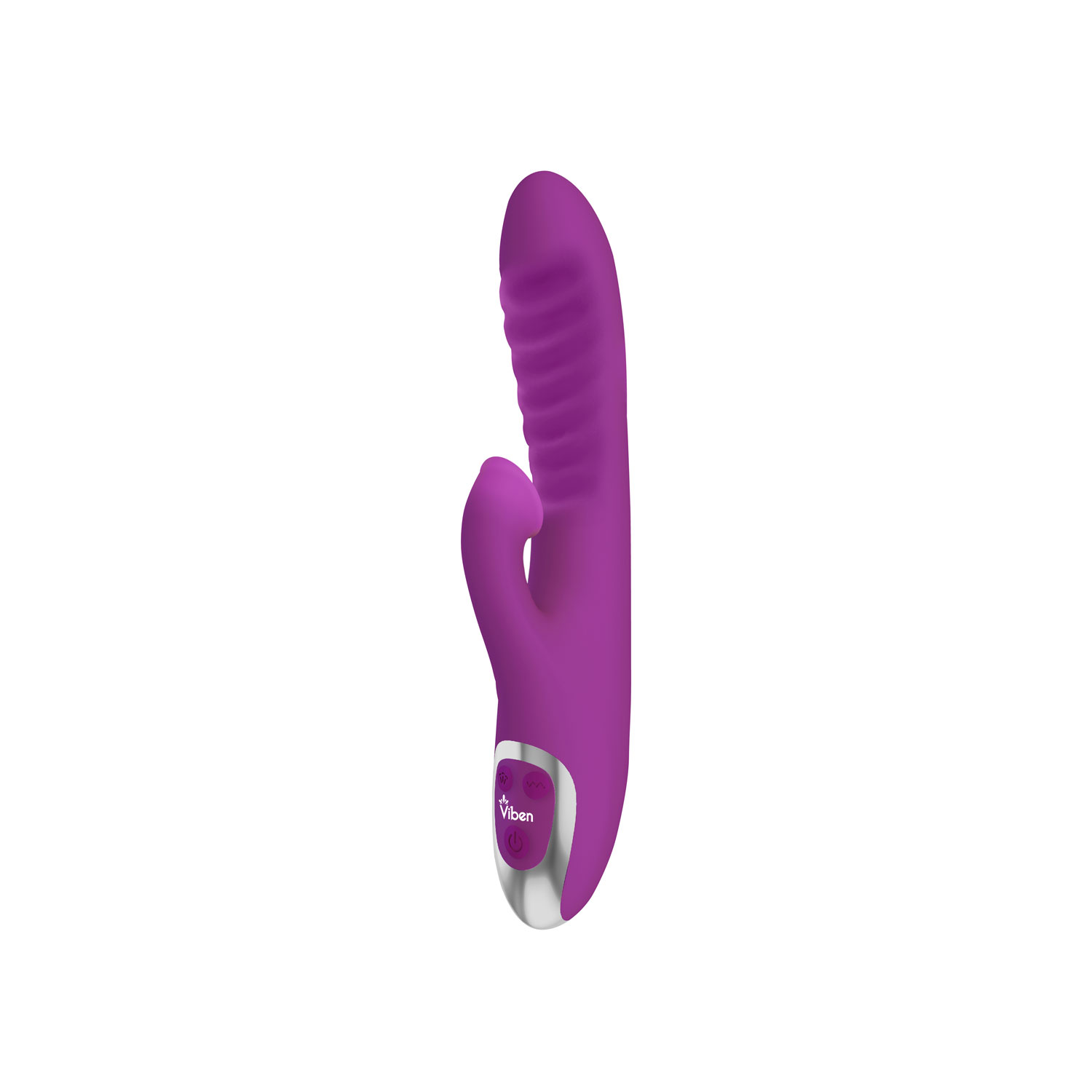 Viben - Frenzy Clitoral Suction Rabbit - Berry - Clit Stimulators