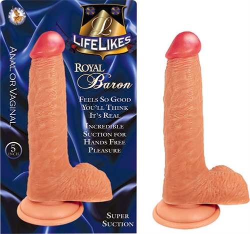 Nasstoys - Lifelike Flesh Royal Baron 5 Inch - Dildos