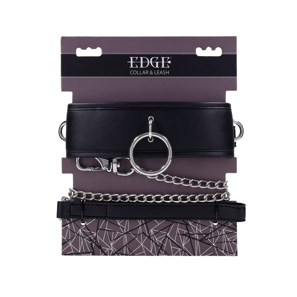 Sportsheets - Sportsheets Edge Collar & Leash - Bondage & Fetish Toys - Polyurethane