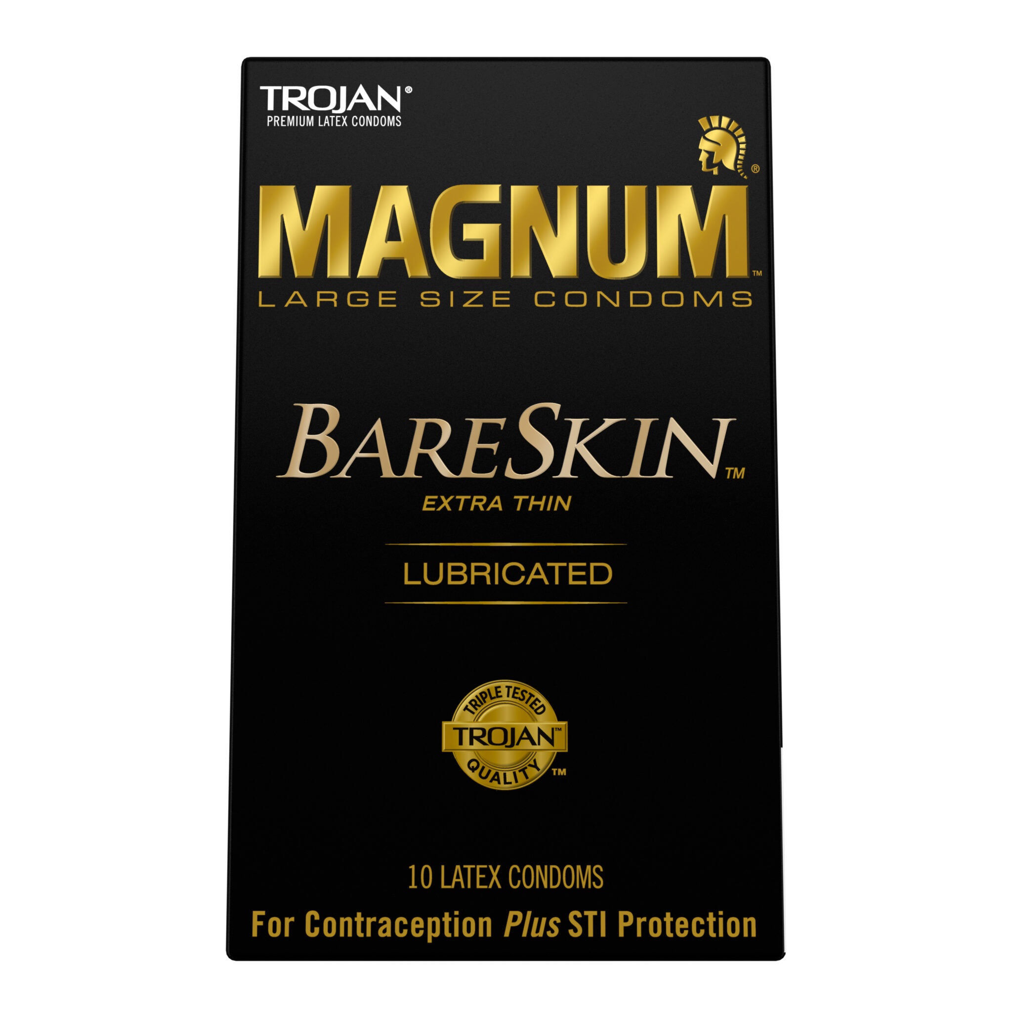 Paradise Marketing - Trojan Magnum Bareskin - 10 Pack - Condoms