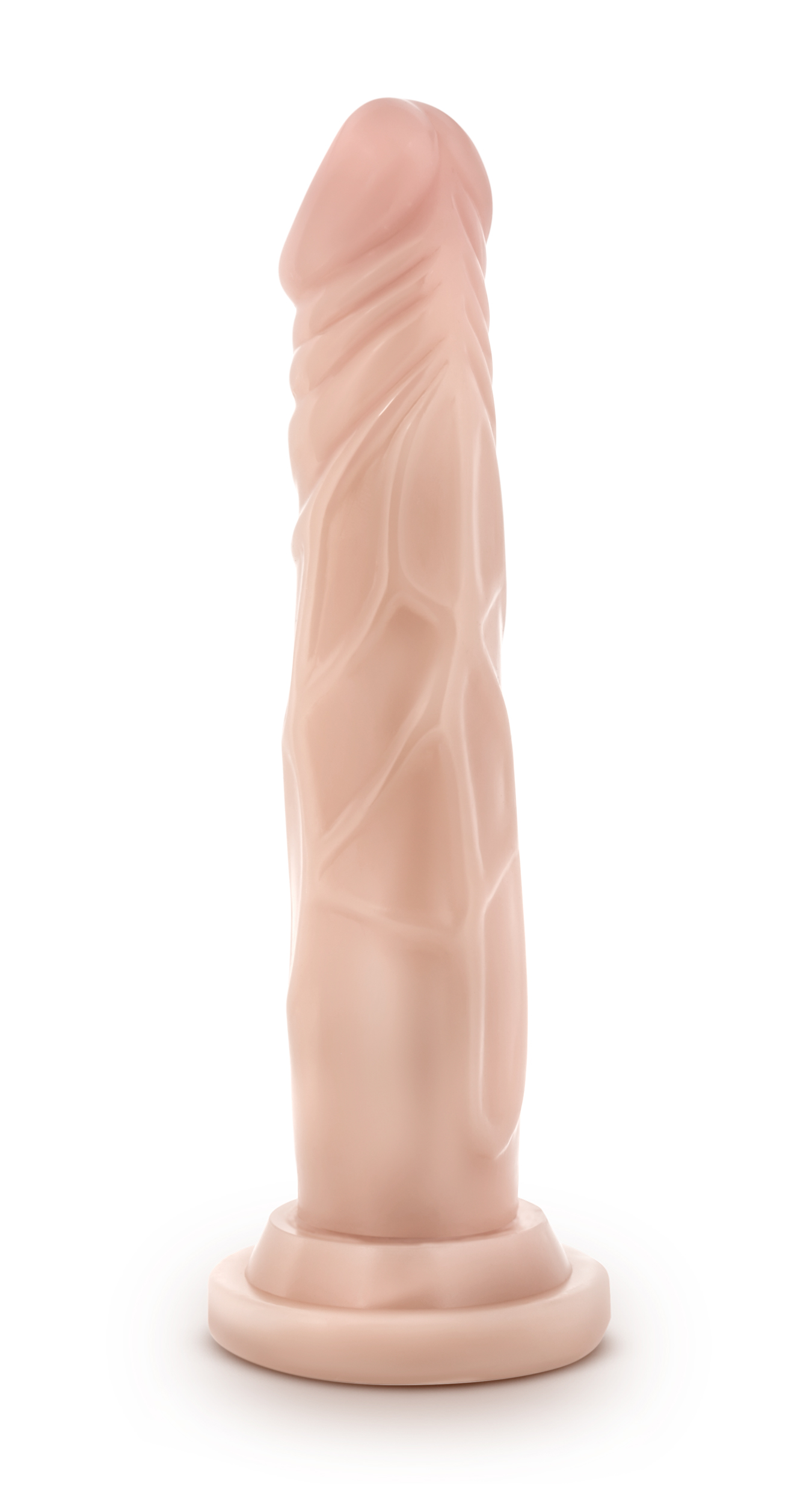 Blush - Dr. Skin Silicone - Dr. Carter - 7 Inch Dong With Suction Cup - - Dildos