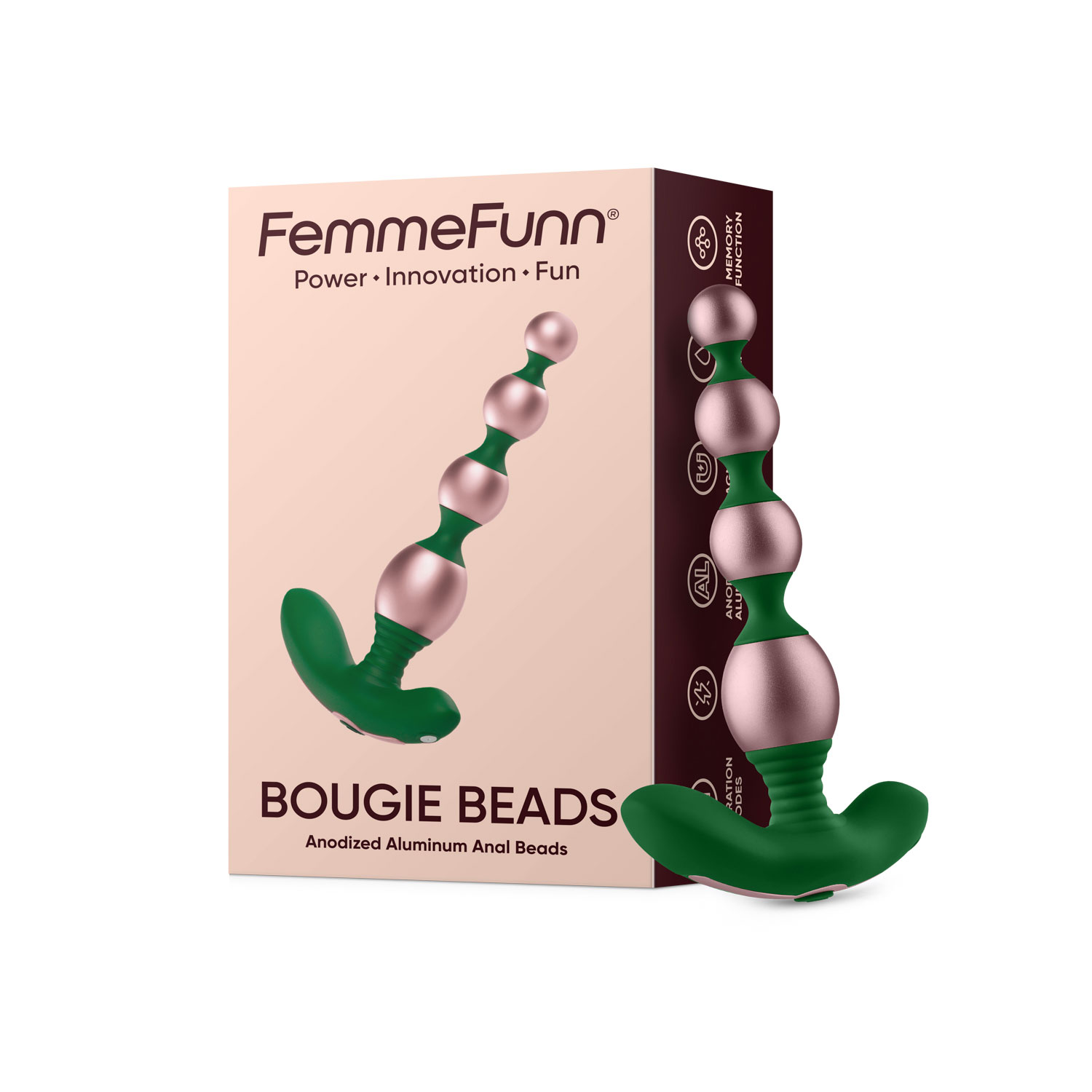 FemmeFunn FemmeFunn Bougie Beads Rose Gold