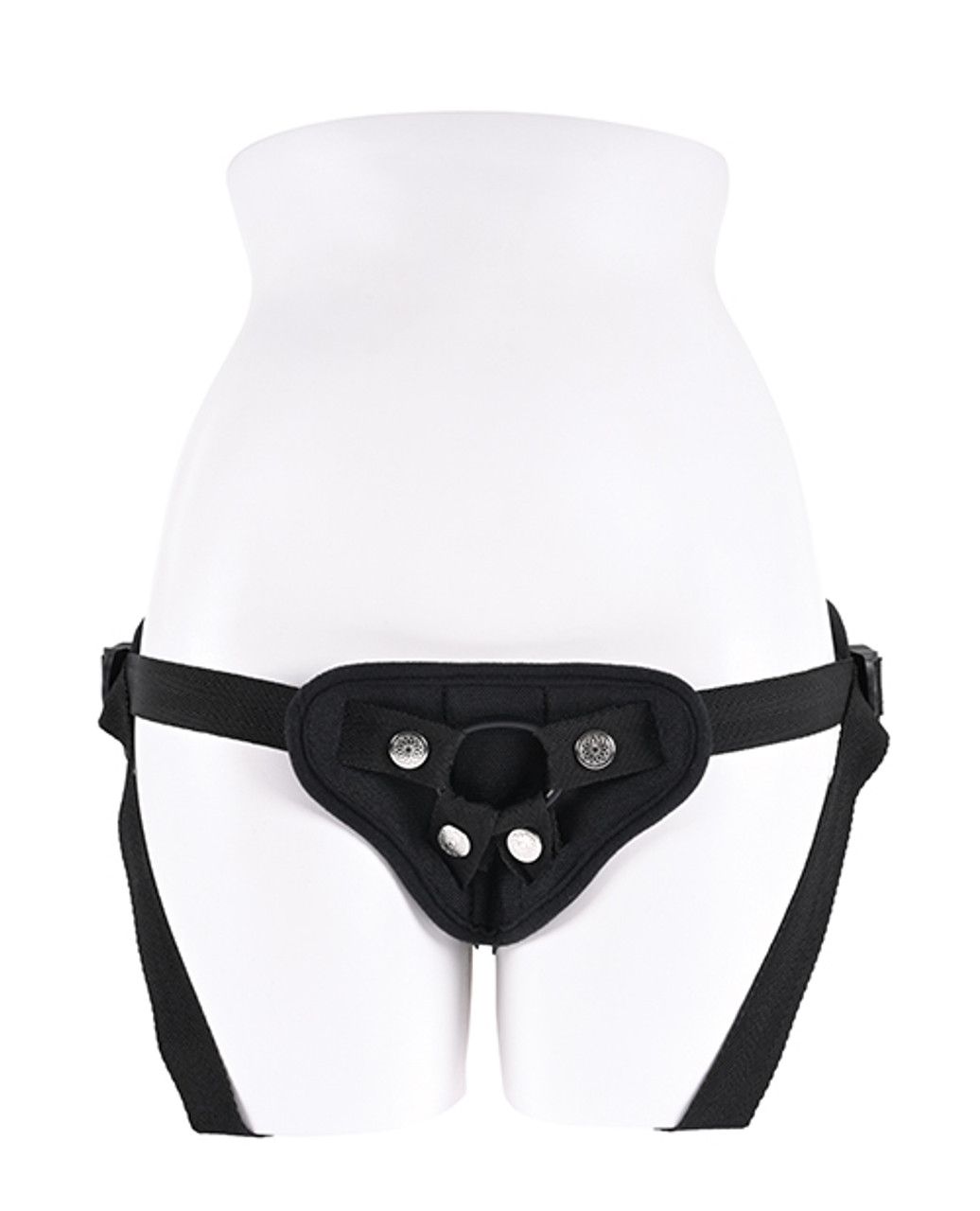 Sportsheets - Breathable Strap on - Black - Harnesses & Strap-Ons