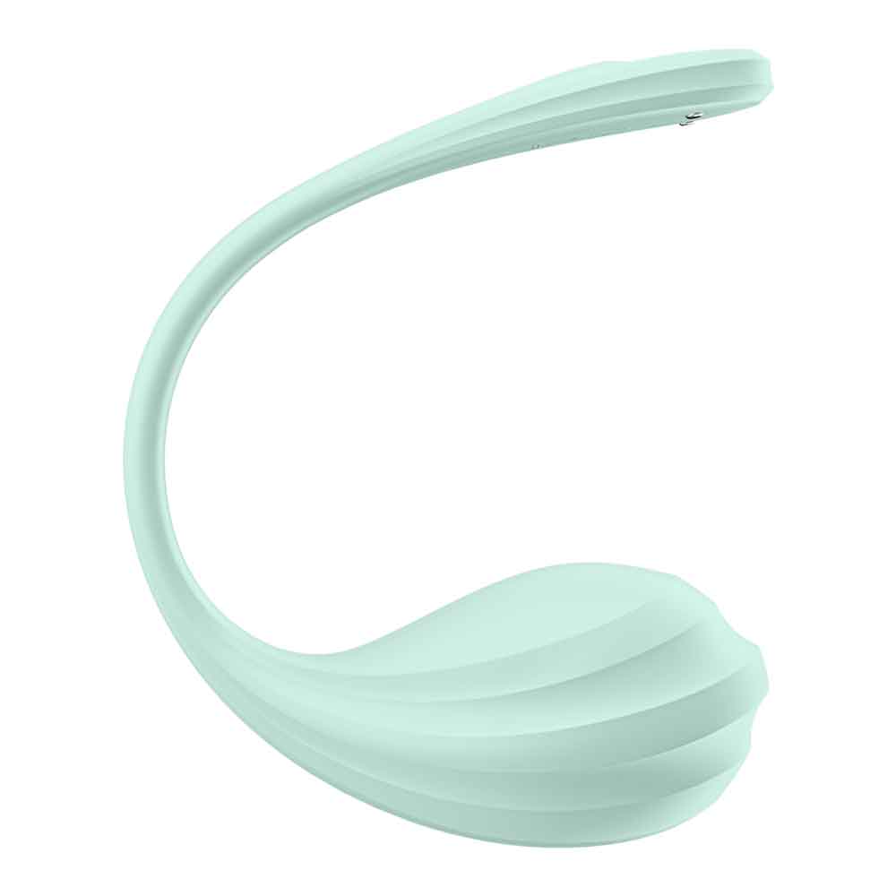 Satisfyer - Smooth Petal Connect App - Mint - Clit Stimulators