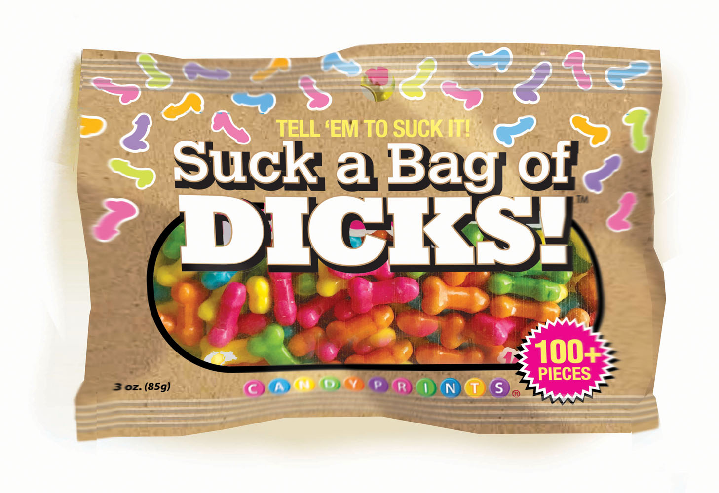 Little Genie - Suck a Bag of Dicks! 100pc 3oz - Bachelor & Bachelorette Items