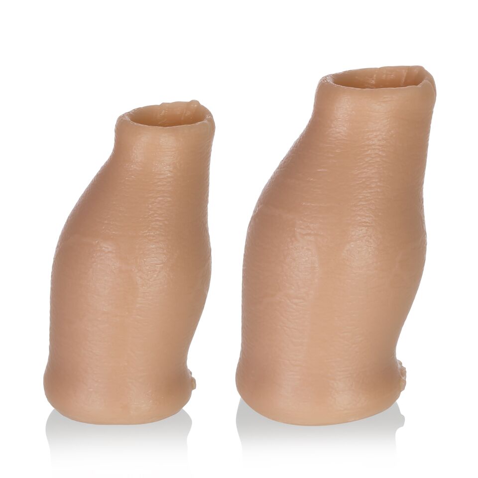 Oxballs - Hood Moreskin Silicone Faux Foreskin - Light Tone - Medium/large - Penis Extension & Sleeves