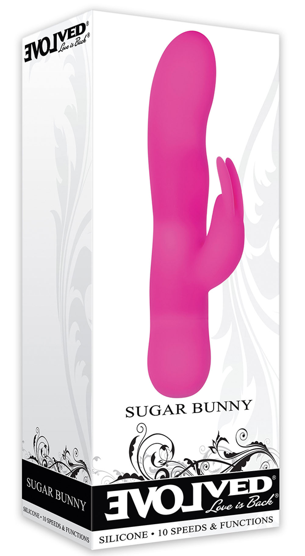 Evolved - Evolved Sugar Bunny Mini Silicone Rabbit Vibrator Pink - Vibrators - Silicone