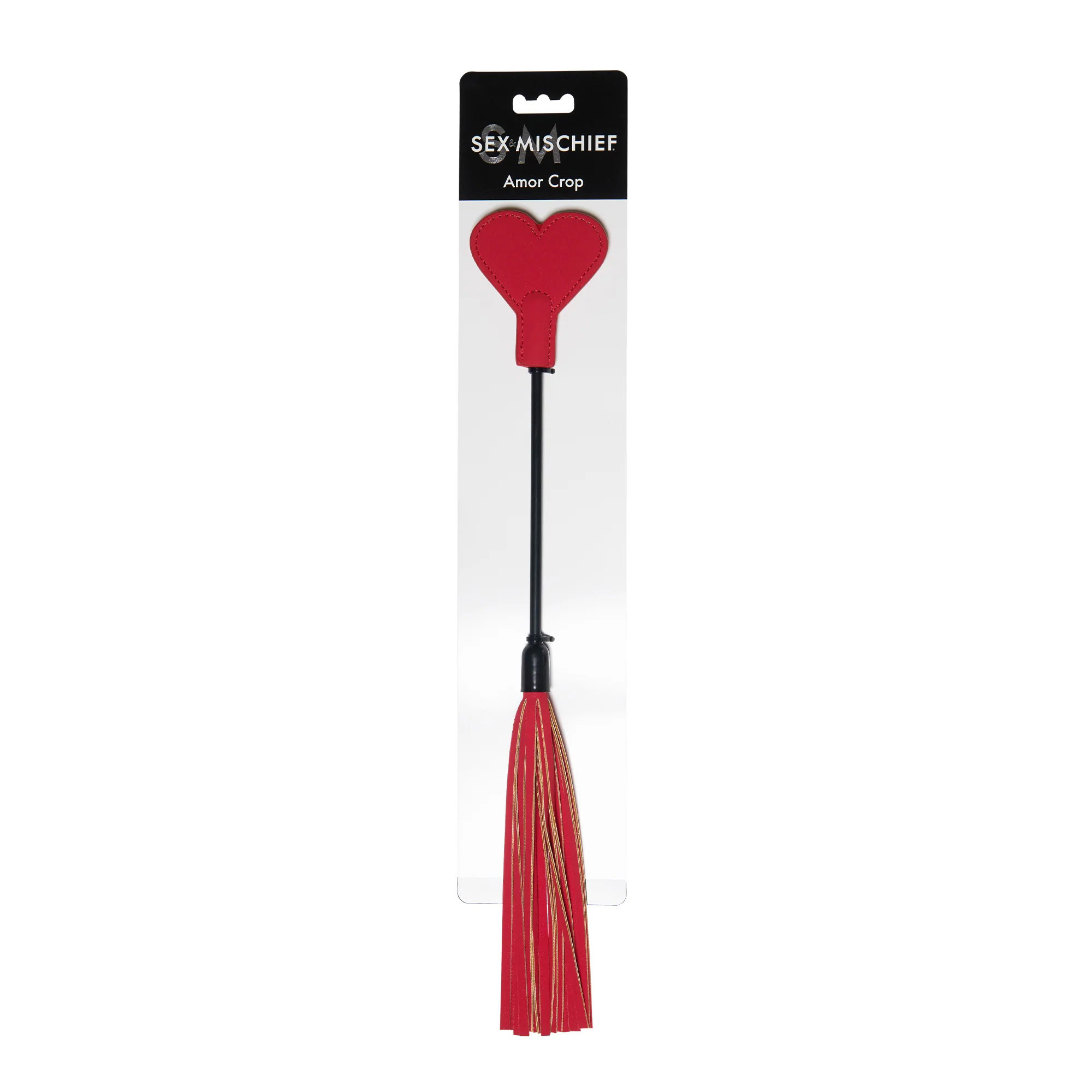 Sportsheets - Amor Crop - Red - Bondage & Fetish Toys