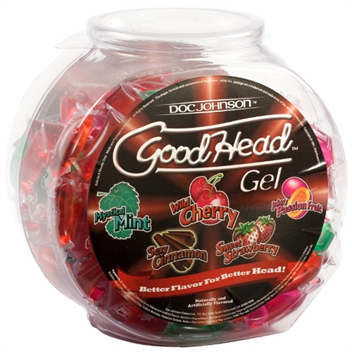 Doc Johnson - Good Head Mini Packs -216 Pcs Fishbowl - Displays-Bowls & Wall Displays