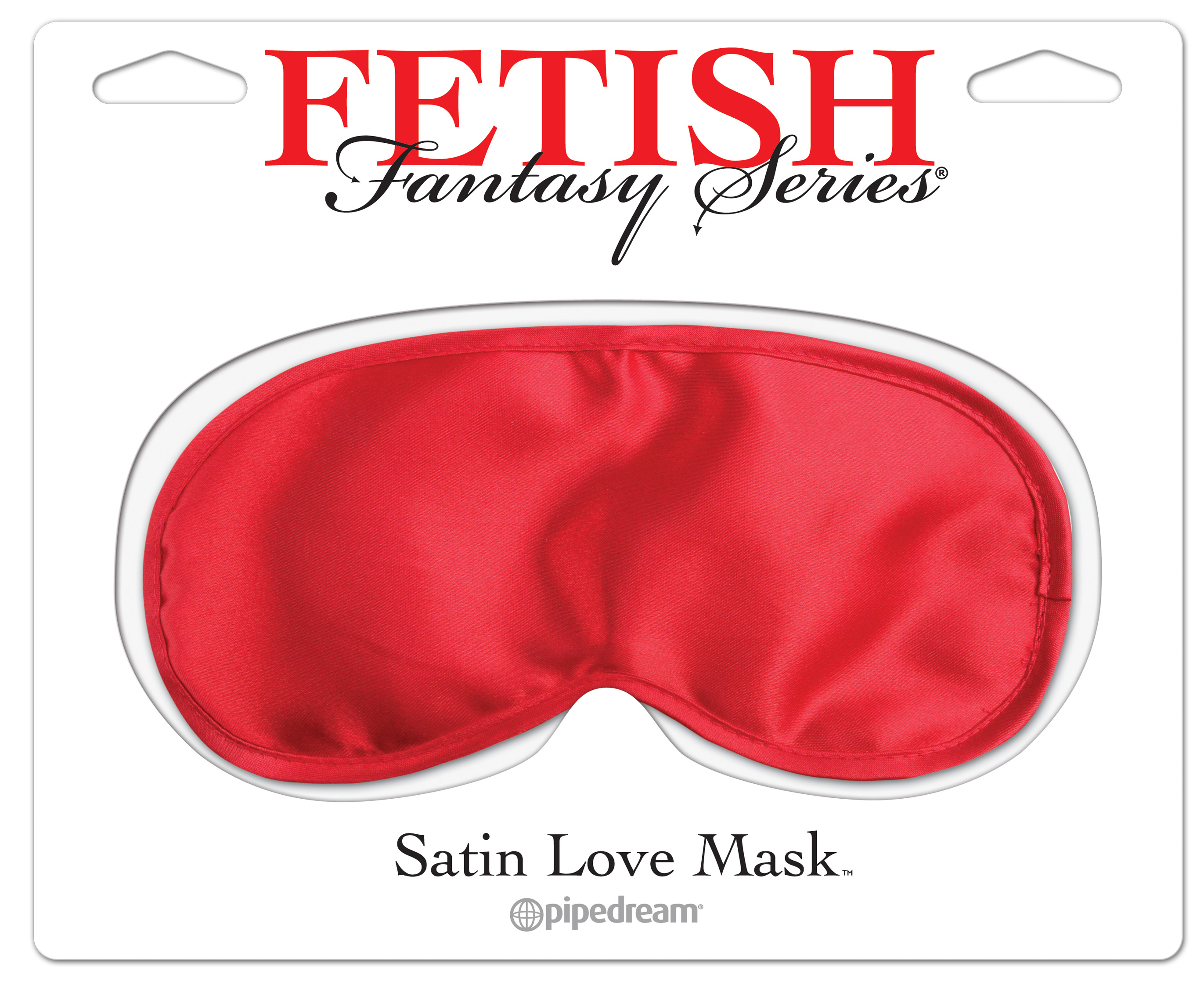 Pipedream - Fetish Fantasy Series Satin Love Mask - Red - Bondage & Fetish Toys