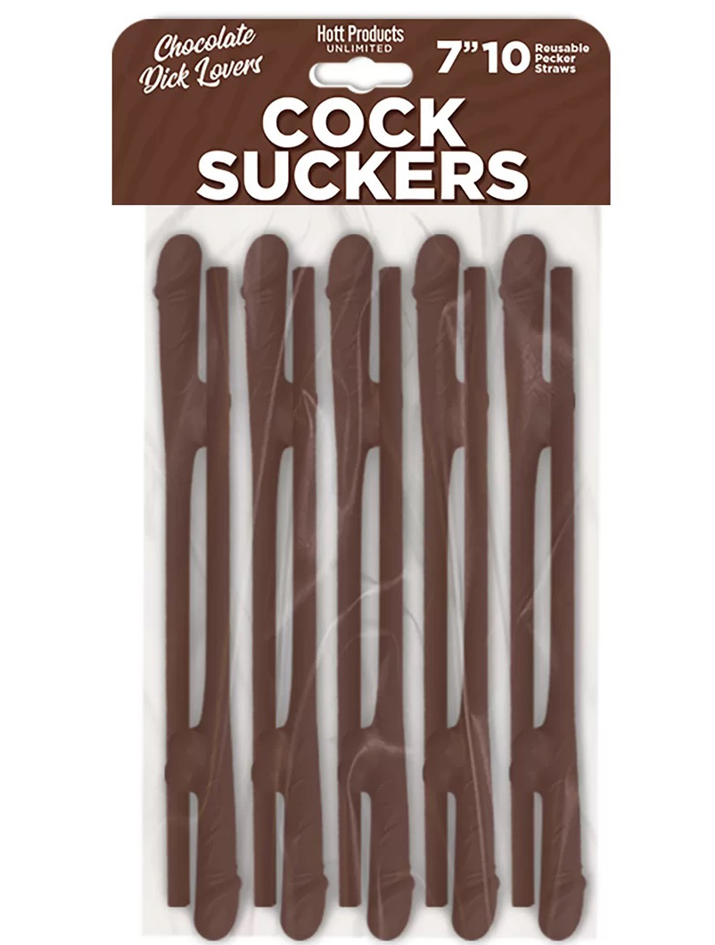 Hott Products - Cock Suckers - Chocolate Dick Lover - Bachelor & Bachelorette Items