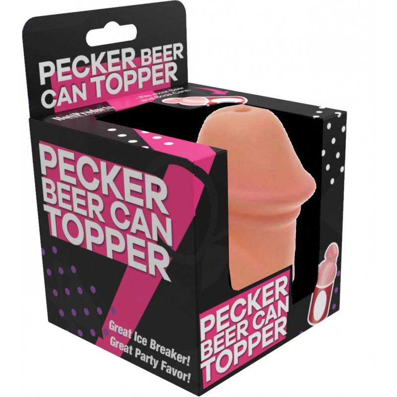 Hott Products - Pecker Beer Can Topper - Novelties & Games