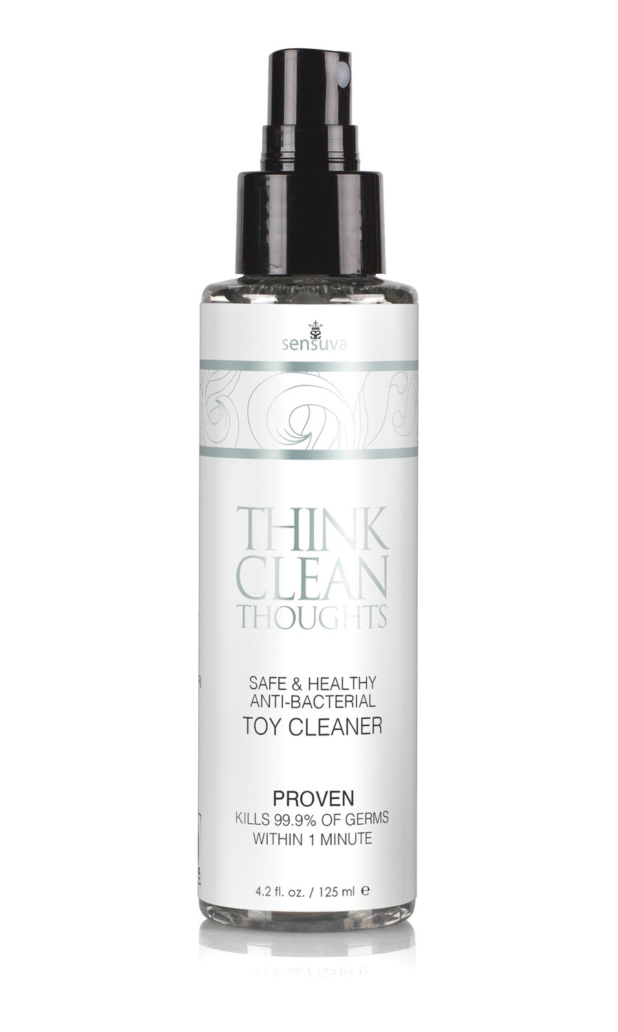 Sensuva - Think Clean Thoughts Toy Cleaner - 4.2 Oz. - Toy Cleaners