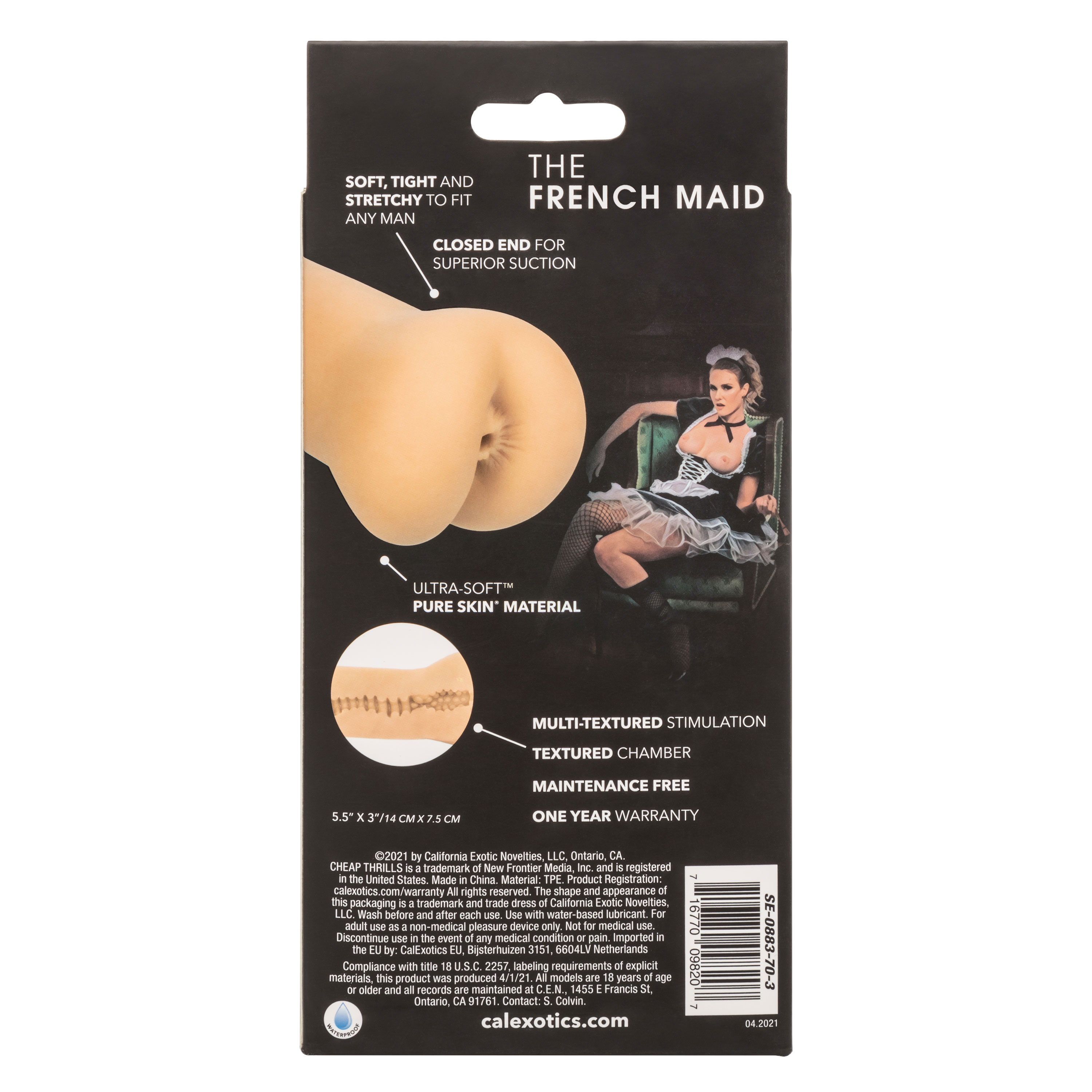 CalExotics - Cheap Thrills the French Maid - Masturbation Aids for Males